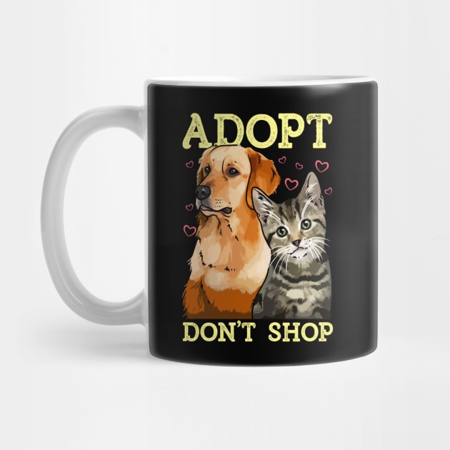 Adopt Don't Shop Cute Cat & Dog Rescue Adoption by theperfectpresents